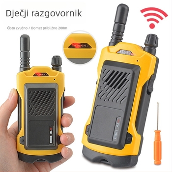 Dječji sat s interkomom i daljinskom komunikacijom roditelj-dijete, USB napajanje, plastično kućište, za djecu 4–6 godina