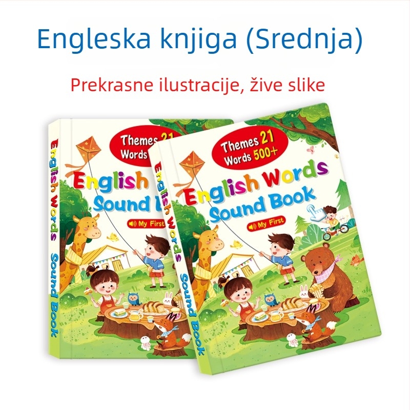 Dječja čitačka olovka – Interaktivna audio priča za ranu edukaciju, Plastika, litij baterija, uzrast 4–6 godina