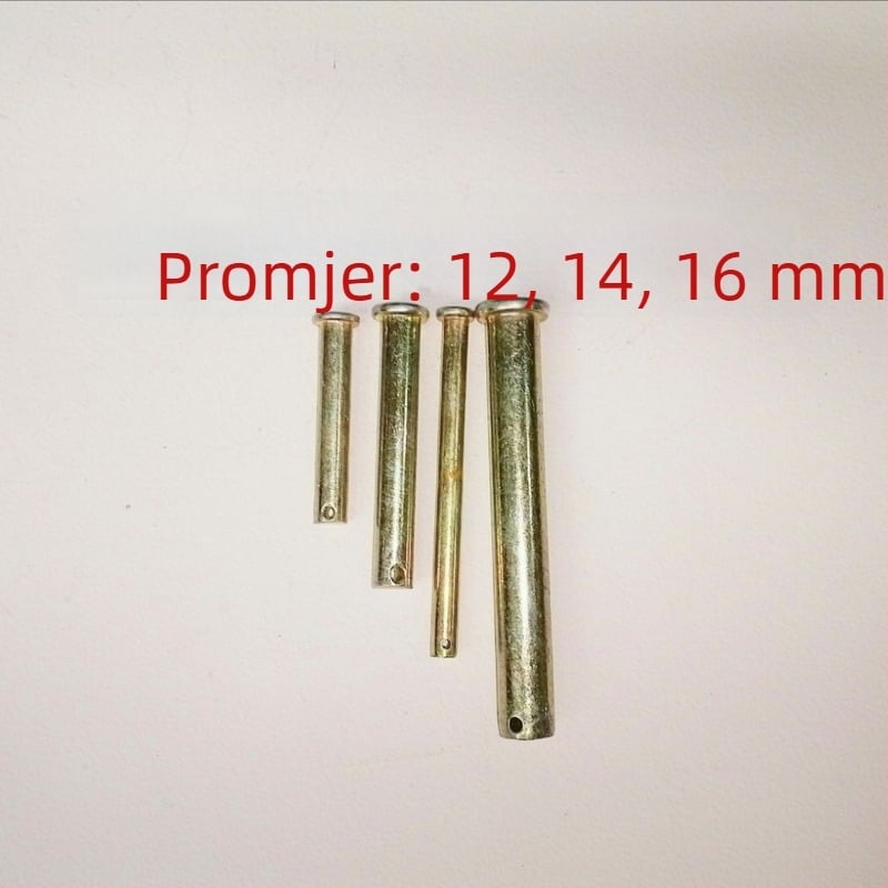 Pin univerzalnog zglobnog spoja za okretni kultivator, šuplji vretenasti osovinski, čelični pin za prijenos traktora, model 16/90, Nacionalni standard Gb879-86, površinska obrada 20213, izrada po narudžbi