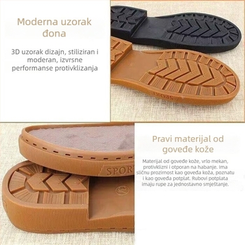 Proljetne Martin čizme, ručno pleteni gornji dio, drveni materijal, stil prilagođen temperamentu i gradskom kretanju