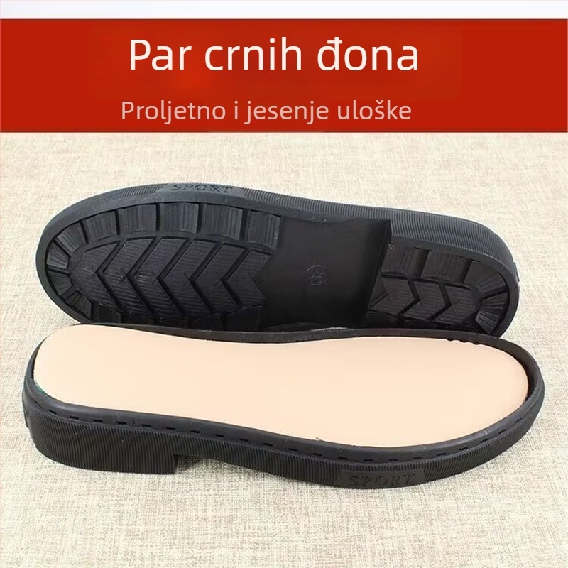 Proljetne Martin čizme, ručno pleteni gornji dio, drveni materijal, stil prilagođen temperamentu i gradskom kretanju