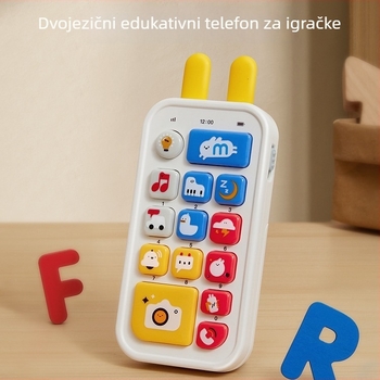 Obrazovna igračka: Stroj za pričanje priča djeci – glazba/zvuk, ABS tijelo, napajanje baterijama, uzrast 4–6 godina