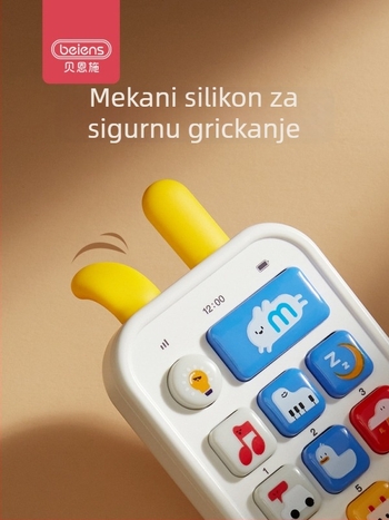Obrazovna igračka: Stroj za pričanje priča djeci – glazba/zvuk, ABS tijelo, napajanje baterijama, uzrast 4–6 godina