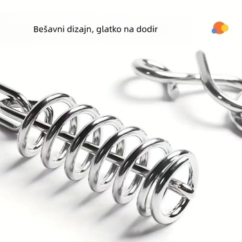 Intelektualno otključavanje: set od 24 metalnih dijelova slagalice, devet prstena, individualno pakirano u kutiji, za uzrast 7-14 godina