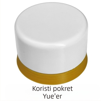 18-notna glazbena kutija s ručnim navijanjem, moderni minimalistički plastični postoljak, prilagodba i tiskani logo