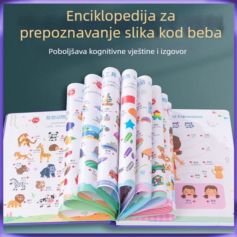 Pero za čitanje točaka – interaktivni obrazovni alat za prepoznavanje slika sa zvukom i senzorom dodira; napajanje litij baterija; za dob 4–6 godina.