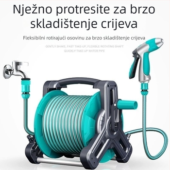 Višestruki visokotlačni vodeni pištolj set, model M1, PVC tijelo; domet 3–6 m; pogodan za kućno vrtlarenje, pranje automobila i zalijevanje biljaka