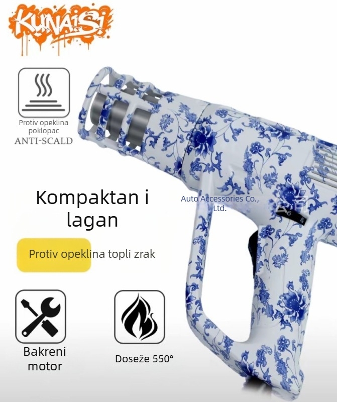 Coolness KNS plastični scraper za foliju za automobile (car wrap), ugradnja auto folije, ekskluzivan međunarodni izvoz, bez prilagodbe