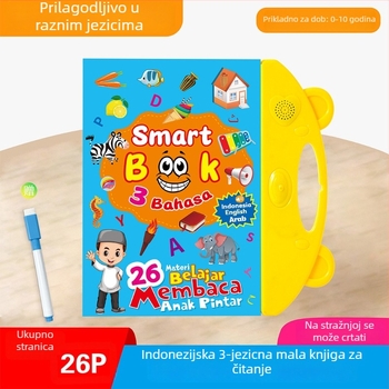 Yisen interaktivna čitačka olovka za djecu 4–6 godina – glazba/glas, igre roditelj-dijete i emocionalna interakcija; plastika, napajanje baterijama