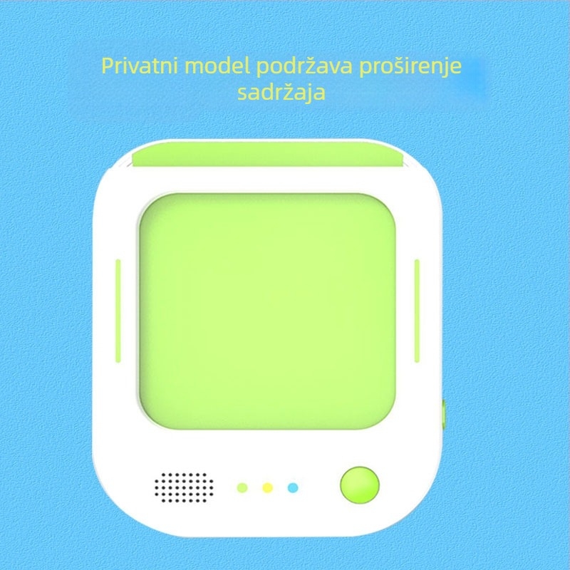 Učna mašina s karticama – snimanje, punjiva, igre roditelj-dijete, glazba; kućište od ABS-a, memorija 4–8 GB, za djecu 4–6 godina