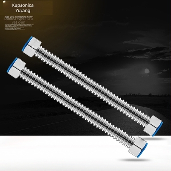 304 nehrđajući čelik fleksibilna cijev za ulaz vode na bojler; metalna cijev otporna na eksplozije; prilagodljiva obradba; moderan jednostavan stil