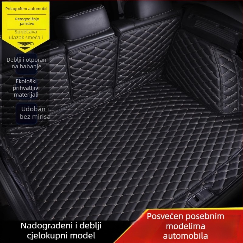 Matrica za prtljažnik Toyota Levin 2014-2025, potpuno pokrivanje, vodonepropusna, otporna na habanje, PVC