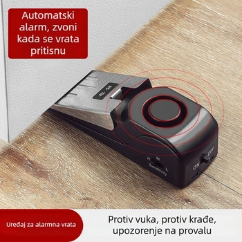 Vrata stopper za zaštitu od krađe, pogodan za kućnu i hotelsku upotrebu, ručno upravljanje, Model 1
