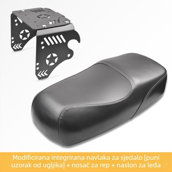 JUXUN jastučić za sjedalo za A7/A8/A9/T90 – pamuk, integrirani prozračan naslon za sjedalo, bez prilagodbe, za sve sezone