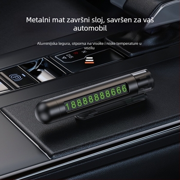 Tedma Autosigurnosni čekić 3-u-1: razbijač stakla, tablica za parkiranje i kopča sigurnosnog pojasa – cinkova legura, metal + plastika, prilagodljiv