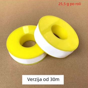 PTFE vodootporna brtvna traka, ekstra debela, veliki rolni, 100 rolni