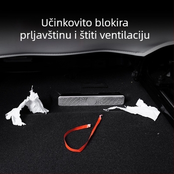 Zaštitni poklop za izlaz zraka za Xiaopeng P7/P7+ od nehrđajućeg čelika; OEM prilagođavanje; mogućnost tiska logotipa; izvoz preko granice
