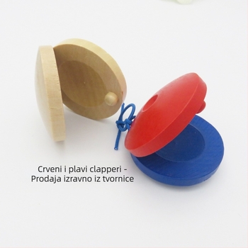Montessori drvena zvučna ploča za djecu 0–3 godine – edukativna glazbena igračka, drvo, razvoj emocija, vida, intelekta, hvatanje, osjetilnost, interaktivno