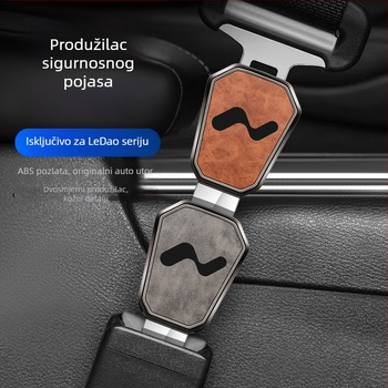 Automobilski sigurnosni utikač s produlljenom glavom kartice, zaključavanje kopče, metalni retainer utikač, kompatibilan s L60/L90, šifra L.d
