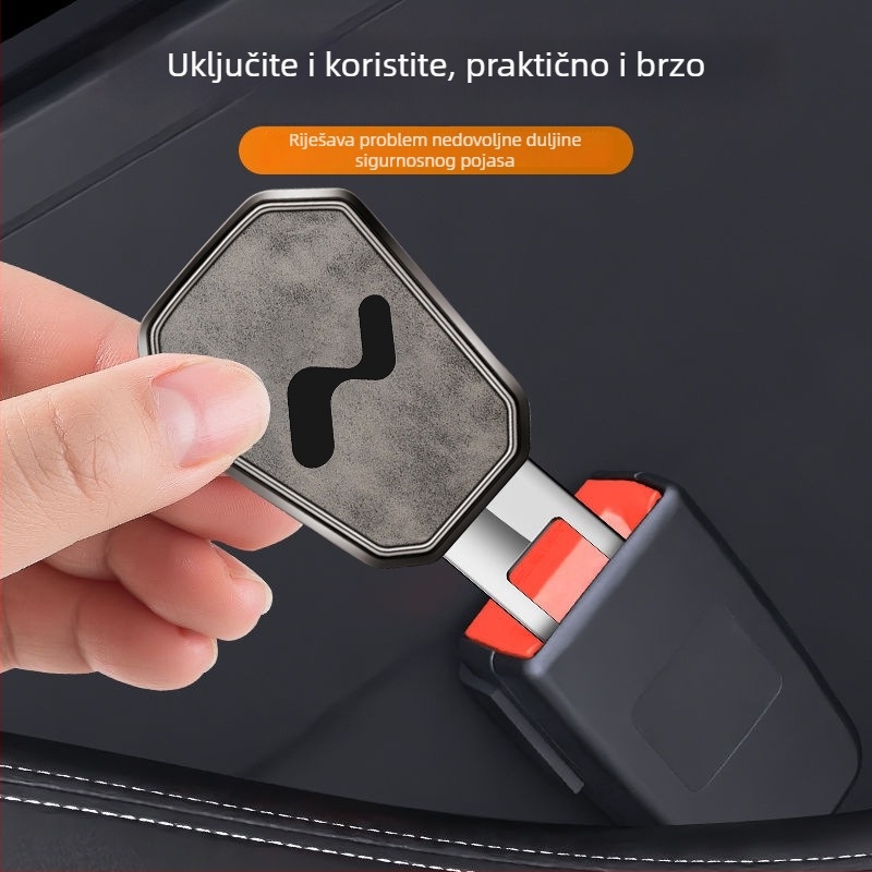 Automobilski sigurnosni utikač s produlljenom glavom kartice, zaključavanje kopče, metalni retainer utikač, kompatibilan s L60/L90, šifra L.d