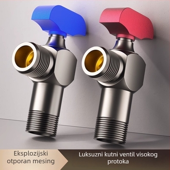 Bakreni kuglični ventil DN15 – Mubin, prilagodba dostupna, bez certifikata