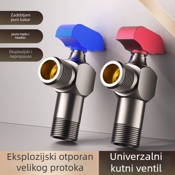 Bakreni kuglični ventil DN15 – Mubin, prilagodba dostupna, bez certifikata