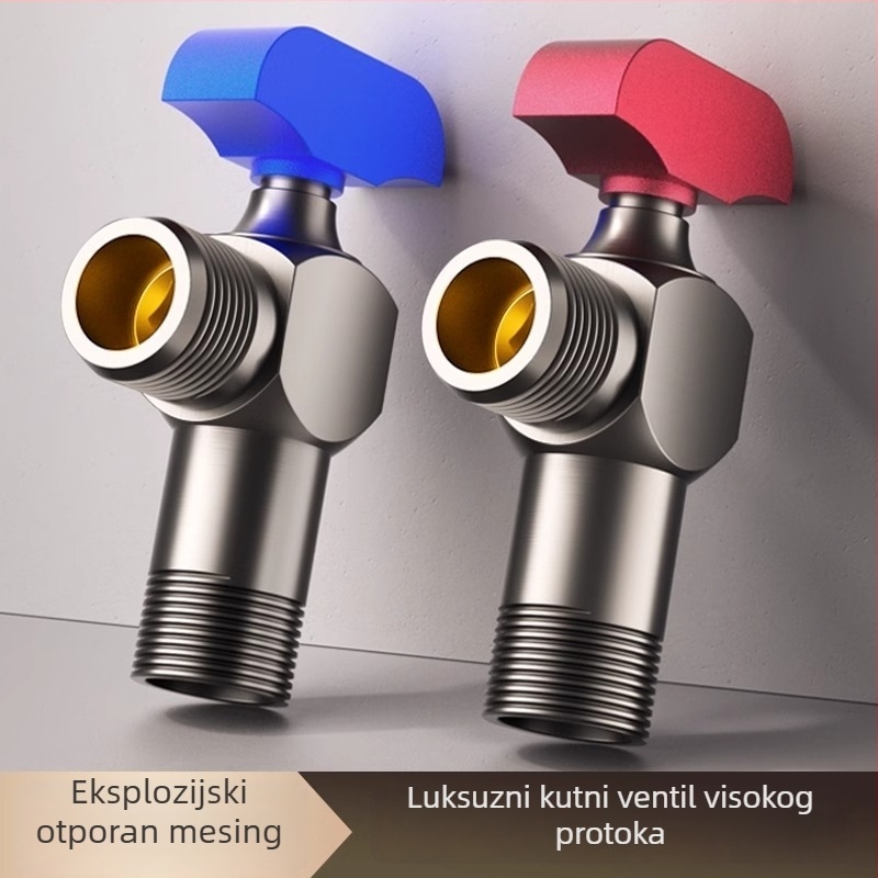 Bakreni kuglični ventil DN15 – Mubin, prilagodba dostupna, bez certifikata