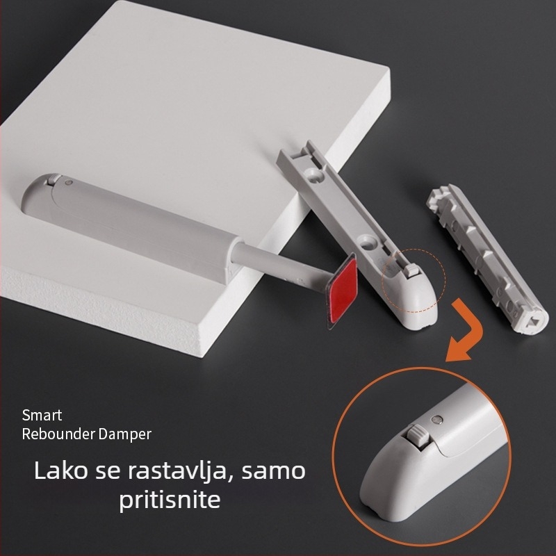 Magnetski dodirni zatvarač za vrata ormarića – ABS plastika, model Press-type touch beads, marka Turuibao, za vrata ormara i garderobu