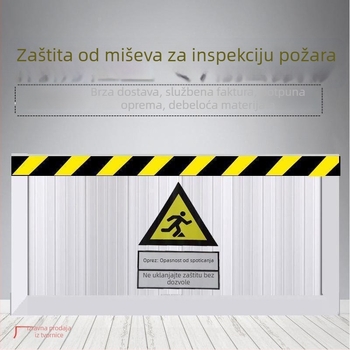 Nehrđajući čelik zaštita protiv miševa, zidni držač za vrata, bez bušenja, ručno upravljanje, moderni minimalistički stil