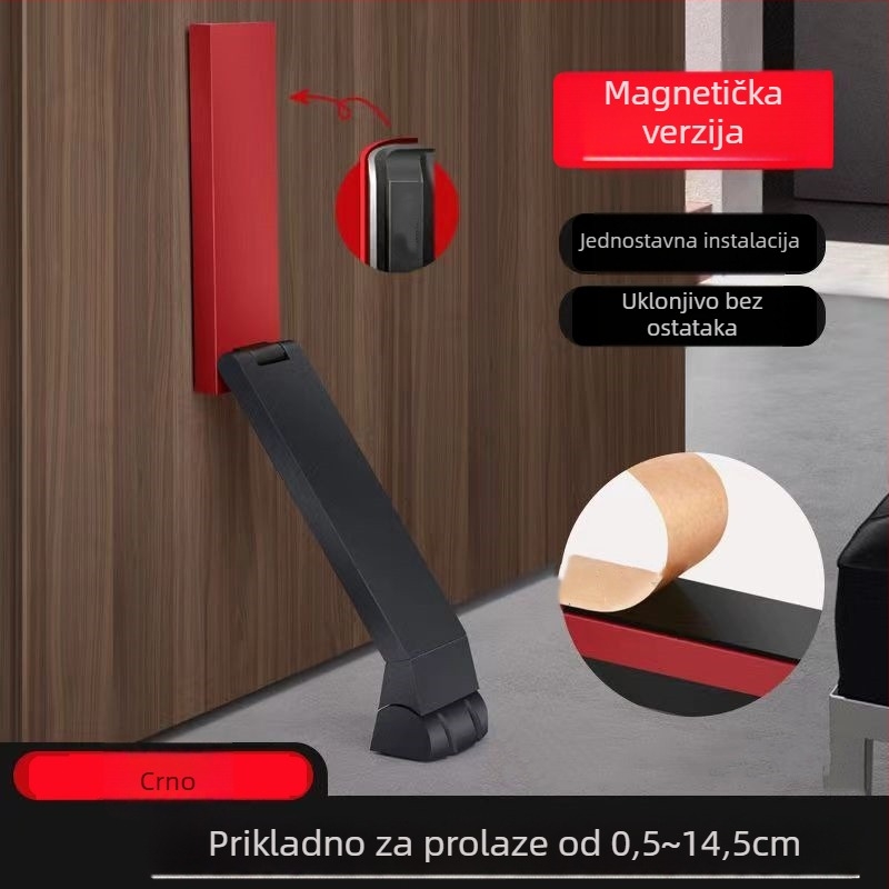Magnetski vrata stopper s usisavanjem - protiv sudara, model 001, materijal željezo i silikon, ručno upravljanje, marka Yachuang