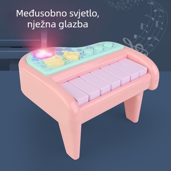 Dječja igračka klavijatura – Hengjia plastično elektroničko klavijatura za djecu 0–3 godine, 3C certificirana električna igračka
