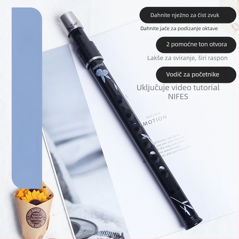Dream irska zviždaljka tin whistle, C/D podešavanje, 8/6 rupa, za odrasle, djecu i studente
