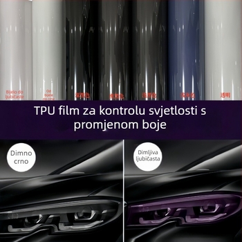 TPU film za svjetla automobila – zaštitni film za prednja i stražnja svjetla (Materijal: TPU; Primjena: prednja i stražnja svjetla; Tip: zaštitni film)