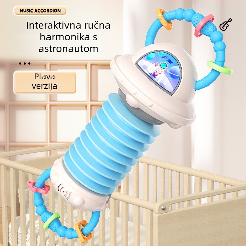 Igračka harmonika za bebe i malu djecu – Le zai, plastični materijal, uzrast 0-3 godina, 3C certificirano
