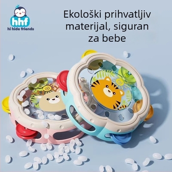 Dječja ručna bubnjarska igračka, rana edukacija, model tb-1010051936910 (Materijal: Drugi; Dob: 7–14 godina; Unisex)