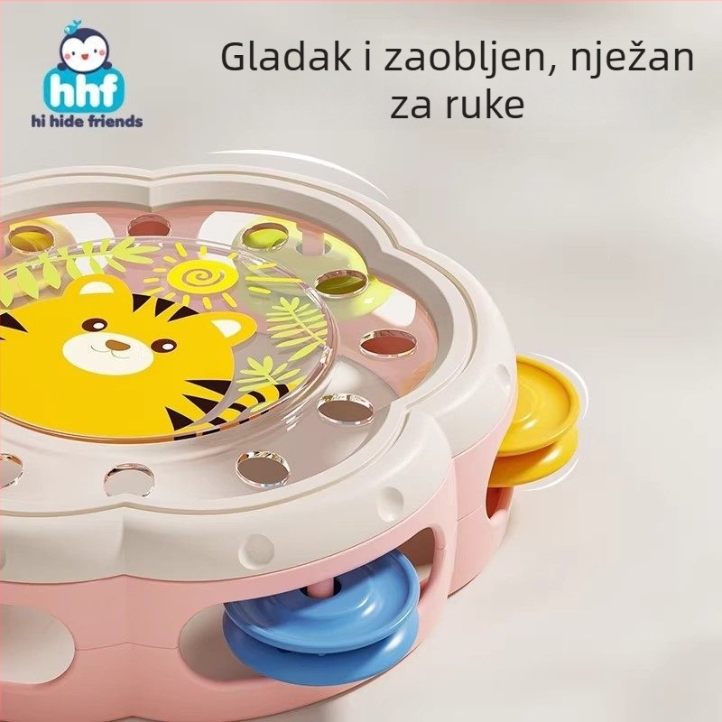 Dječja ručna bubnjarska igračka, rana edukacija, model tb-1010051936910 (Materijal: Drugi; Dob: 7–14 godina; Unisex)