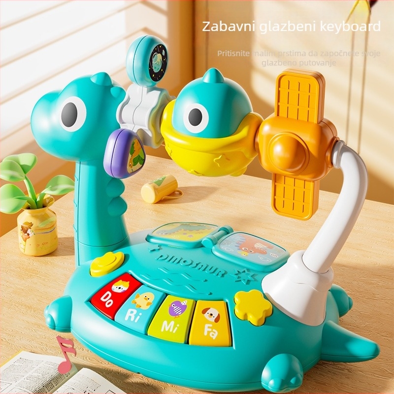 Dječja perkusijska igračka – ABS materijal, Unisex, dob 0–3 godina, rana glazbena edukacija