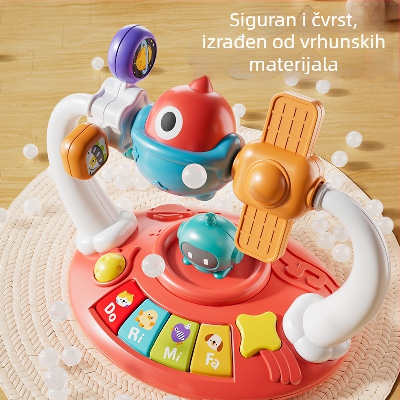 Dječja perkusijska igračka – ABS materijal, Unisex, dob 0–3 godina, rana glazbena edukacija