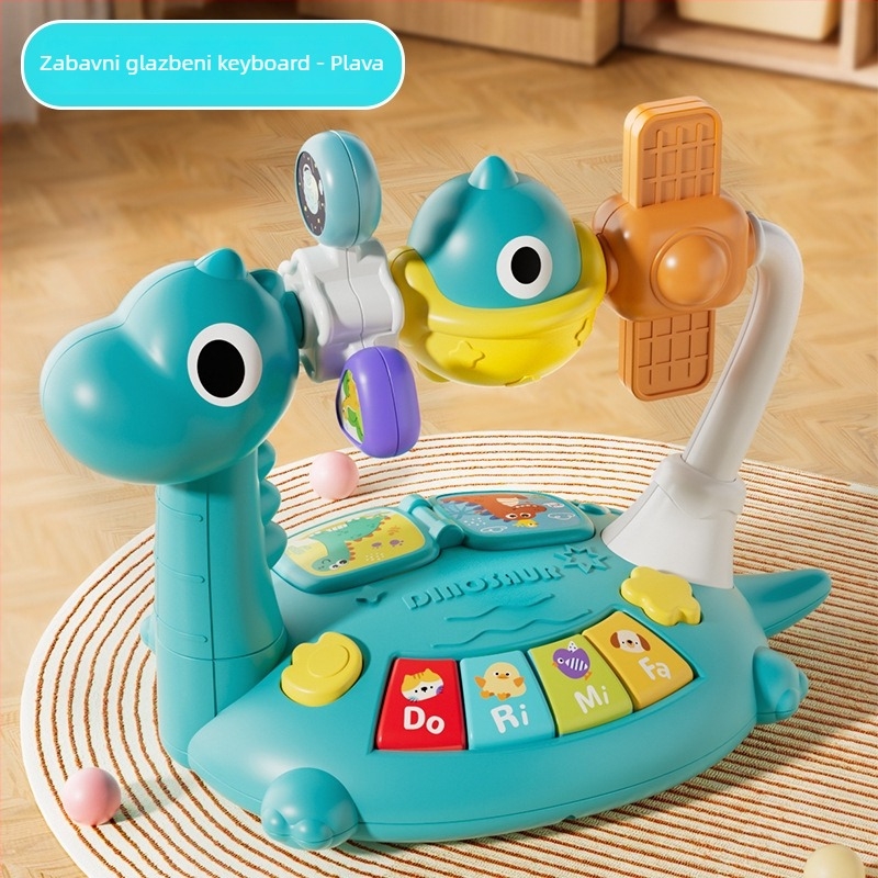 Dječja perkusijska igračka – ABS materijal, Unisex, dob 0–3 godina, rana glazbena edukacija