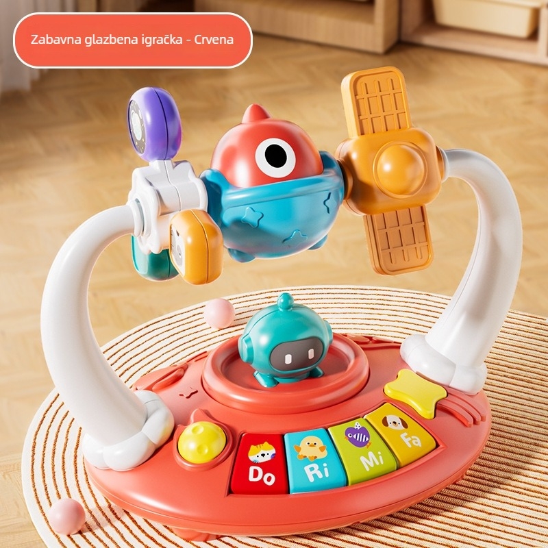 Dječja perkusijska igračka – ABS materijal, Unisex, dob 0–3 godina, rana glazbena edukacija