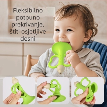 Dječji trubica-igračka za puhanje — edukativni glazbeni instrument, silikon, mali zvučnik, 14+ godina