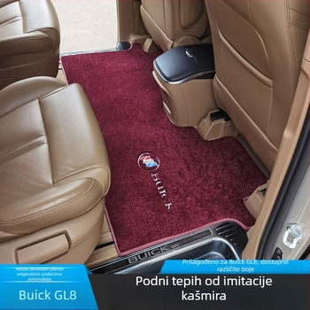 Buick GL8 podne prostirke – PVC materijal, marka Che xinsen, imitacija kašmira, kompatibilno s Buick GL8 modelom