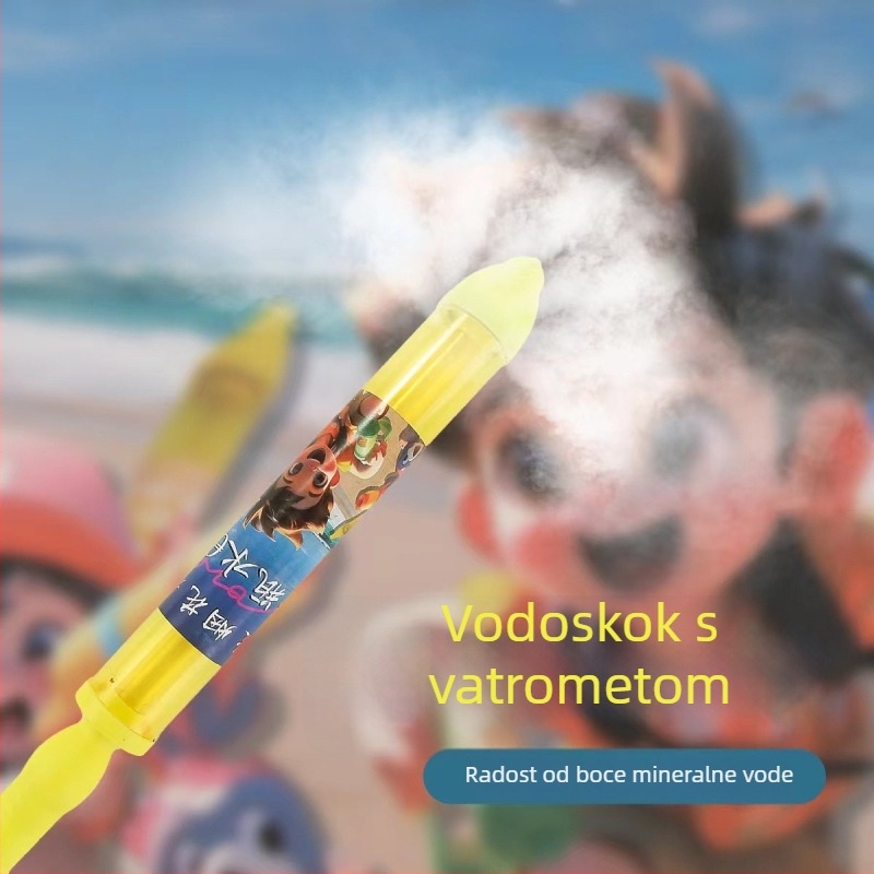 Vatreno vodeni pištolj igračka — PP materijal, 100 komada u kutiji, za uzrast 7–14 godina, igračka za raspršivanje vode