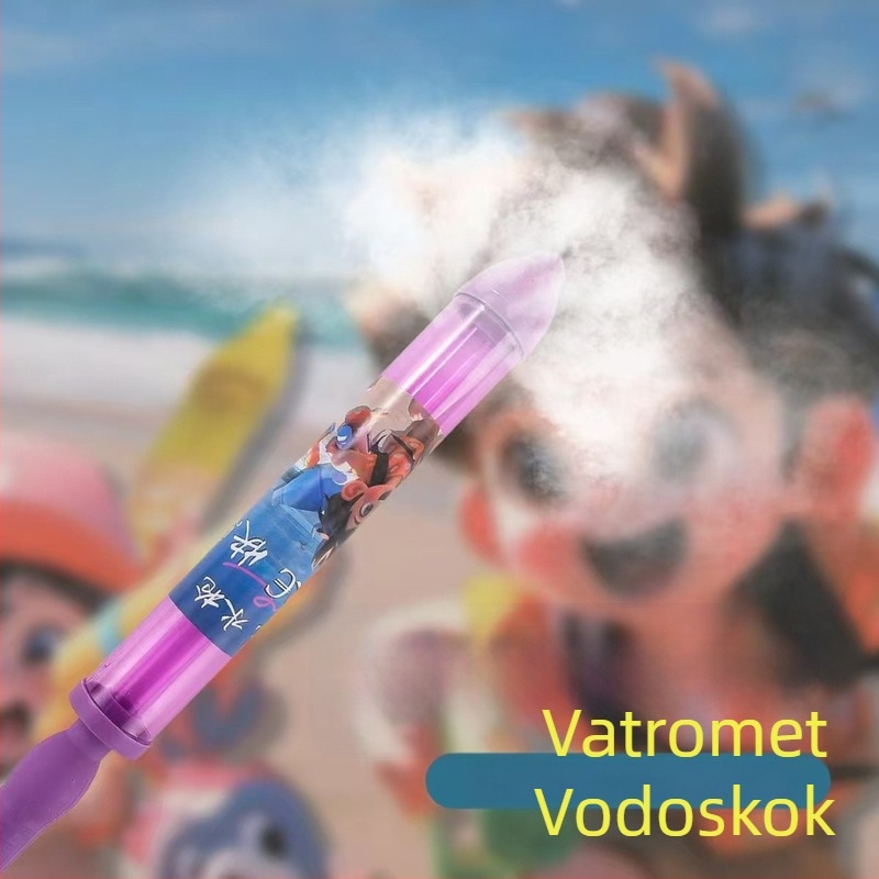 Vatreno vodeni pištolj igračka — PP materijal, 100 komada u kutiji, za uzrast 7–14 godina, igračka za raspršivanje vode