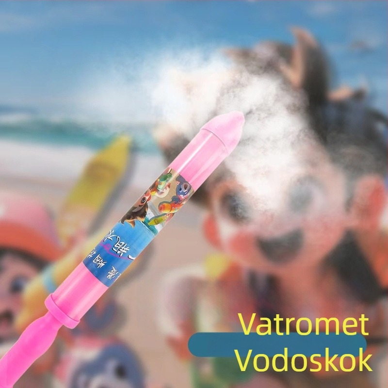 Vatreno vodeni pištolj igračka — PP materijal, 100 komada u kutiji, za uzrast 7–14 godina, igračka za raspršivanje vode