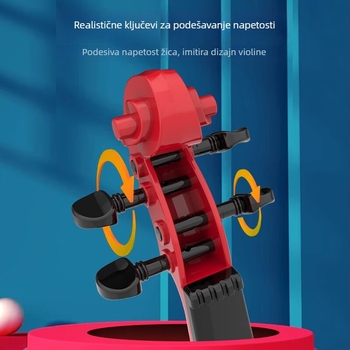 Igračka violina – s mogućnošću sviranja, dječji dekorativni rekvizit, za djecu 4–6 godina (kategorija: druge igračke do 14 godina)