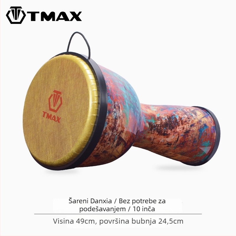 Tamburin TMAX PVC (Model 0006, Veličina 46–21) za glazbene instrumente