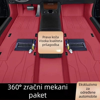 Kožne podne obloge za posebno vozilo, marka Da Sheng, prilagodljive, opcije Leather Foot Mat, Silk Loop Foot Mat, Lawn Foot Mat