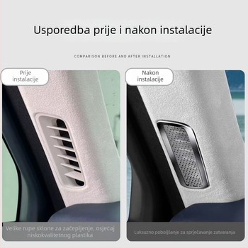 Maska izlaznog otvora od nehrđajućeg čelika za unutarnje dorade (Marka: Nothing; Materijal: Nehrđajući čelik; Model: Drugo)