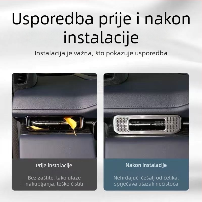 Maska izlaznog otvora od nehrđajućeg čelika za unutarnje dorade (Marka: Nothing; Materijal: Nehrđajući čelik; Model: Drugo)